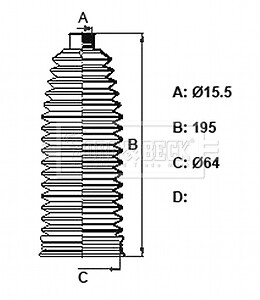 Genuine borg beck front - borg,