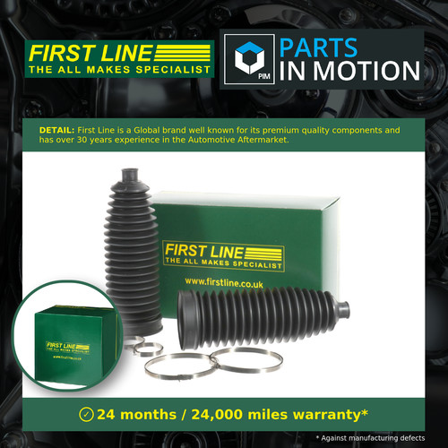 Steering rack boot - rack, fits