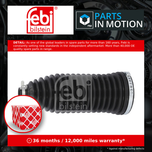 Steering rack boot fits - boot, bmw
