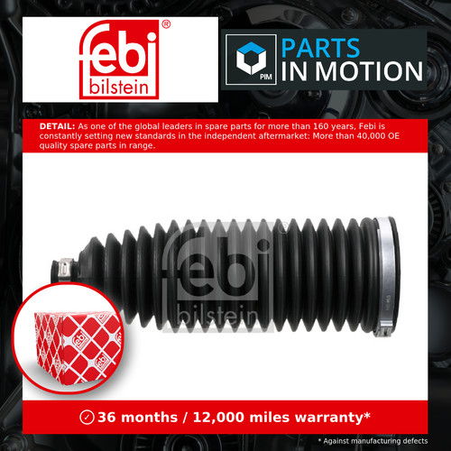 Steering rack boot - rack, fits