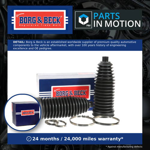 Steering rack boot - boot, fits