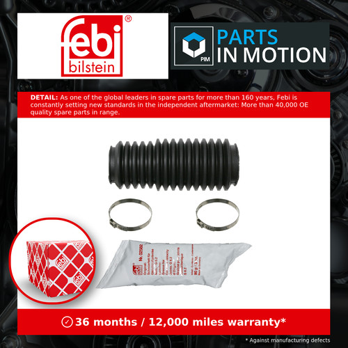 Steering rack boot fits - rack,